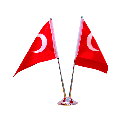 İkili Masa Bayrağı Seti
