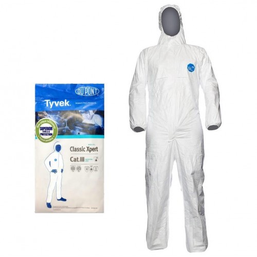 Dupont Tyvek Kimyasal Tulum