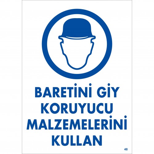 Baretini Giy Koruyucu Malzemelerini Kullan