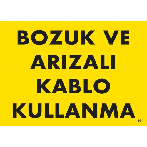 Bozuk ve Arızalı Kablo Kullanma