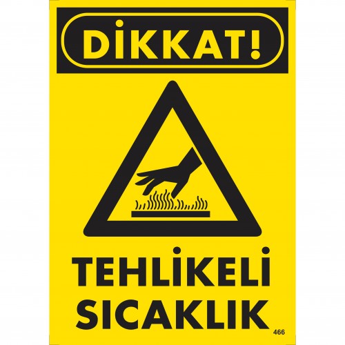 Dikkat! Tehlikeli Sıcaklık Uyarı