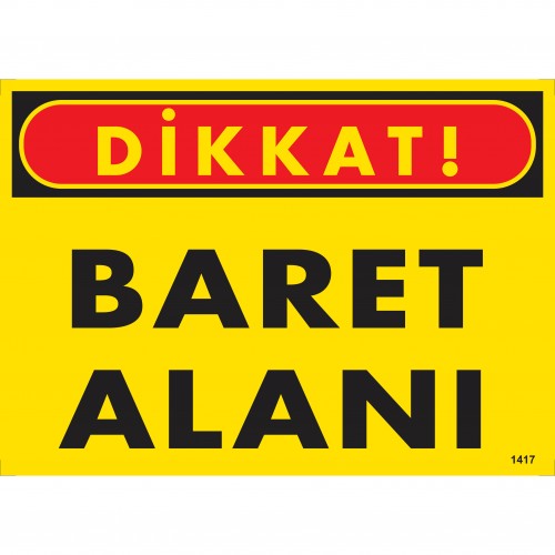 Dikkat Baret Alanı