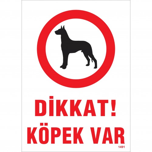 Dikkat Köpek Var