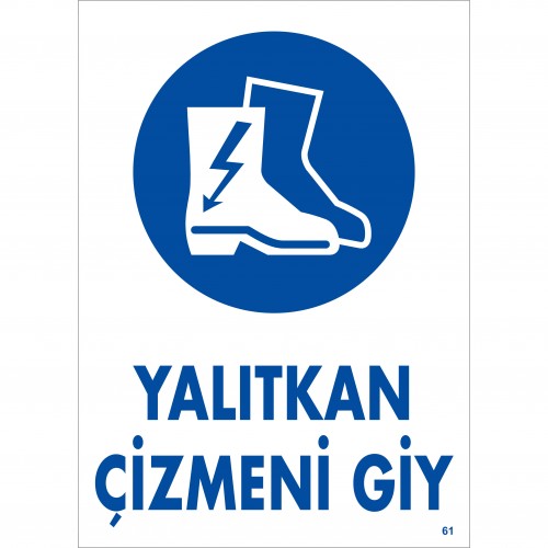 Yalıtkan Çizmeni Giy