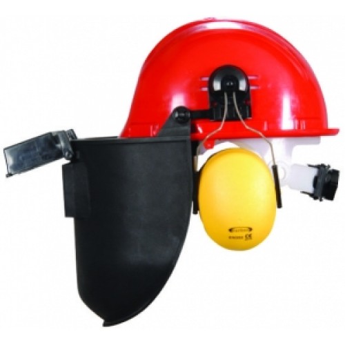 GE 1280-5 ESSAFE VİDALI BARET KULAKLIK SLOTLU KAYNAK MASKESİ