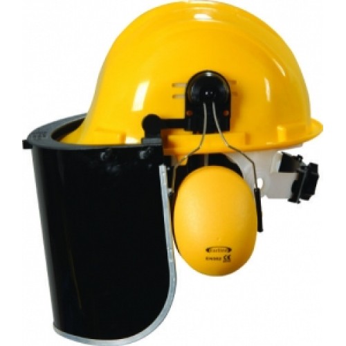 GE 1280-3 ESSAFE VİDALI BARET KULAKLIK YEŞİL SİPERLİK