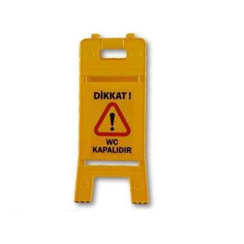 GE 6082 PORTATİF UYARI LEVHASI – DİKKAT WC KAPALIDIR.